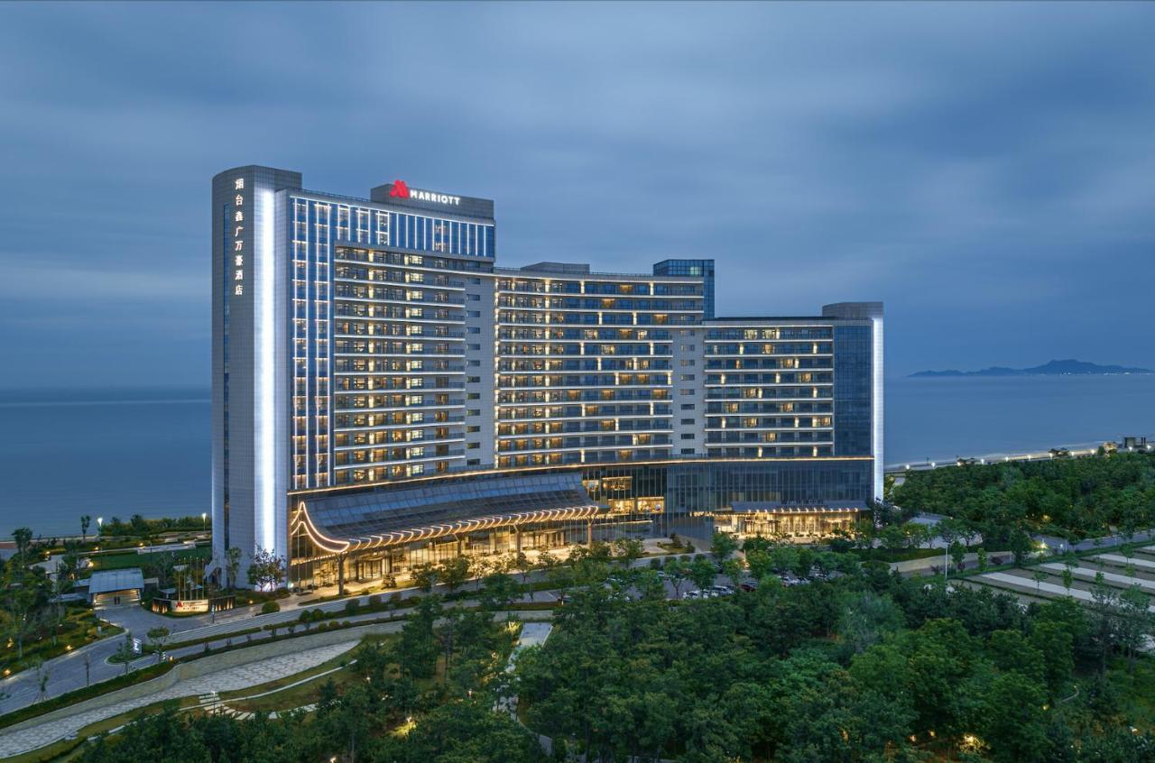 Yantai Marriott Hotel Exterior foto